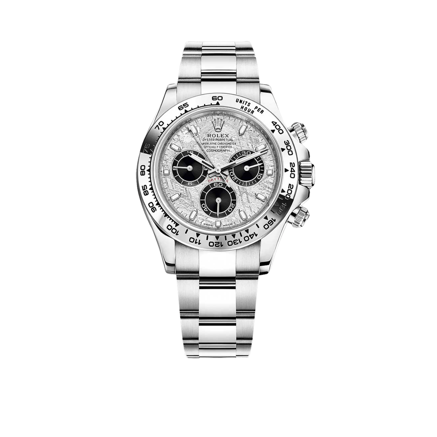 Rolex Daytona Cosmograph 40mm White Gold Meteorite Dial 116508-0073