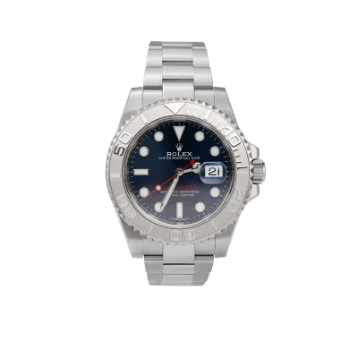 Rolex Yacht-Master 116622 Rolesium Watch 40mm Blue Dial