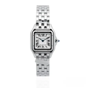 CARTIER PANTHERE DE CARTIER WSPN0006 Stainless Steel Small 23mm x 30mm Silver Dial ?C Full Set ?C UNWORN Stickered