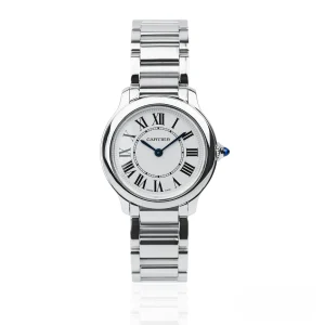 CARTIER RONDE MUST DE CARTIER WSRN0033 Steel 29mm Silver Dial