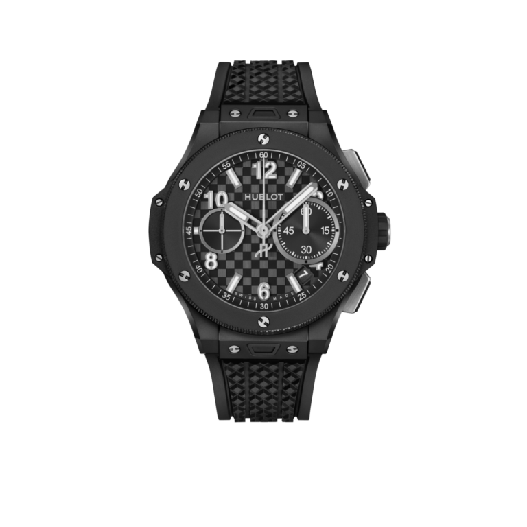 Hublot Big Bang Original Unico Black Magic 43mm Ceramic Chronograph Watch 431.CI.1370.RX