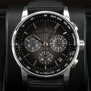 AudemarsPiguet 26393CR Smoked Grey 41mm Chronograph Fabric Strap Round Bezel - Image 2