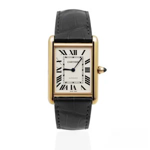 CARTIER TANK LOUIS CARTIER WGTA0357 Large 18ct Yellow Gold – Full Set