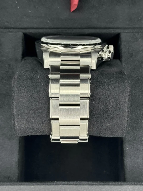 Tudor 79360N Black 41mm Chrono Rivet Steel Bracelet Round - Image 4