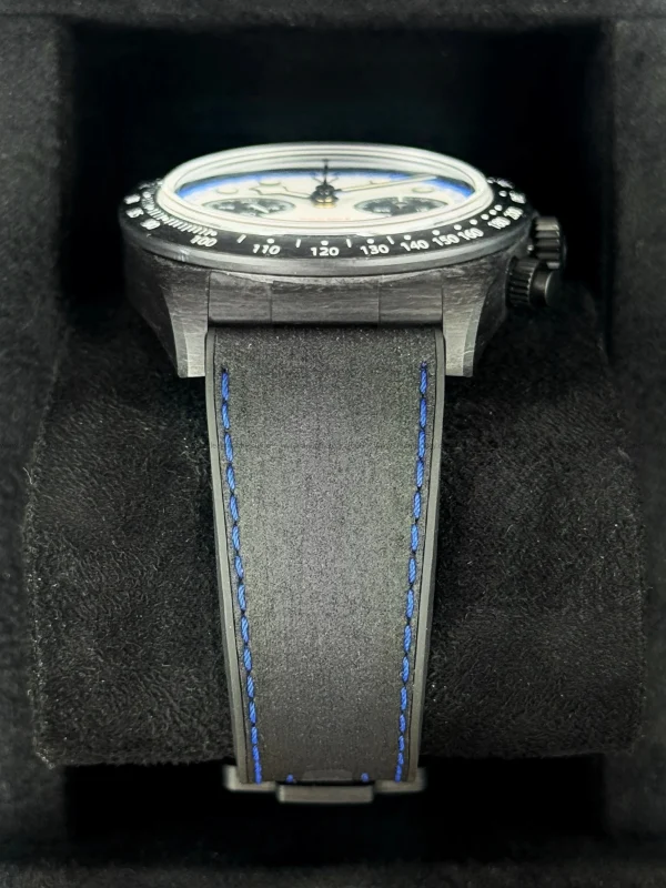 Tudor 79377KN White 42mm Chrono Carbon Composite Fabric Strap Round - Image 5