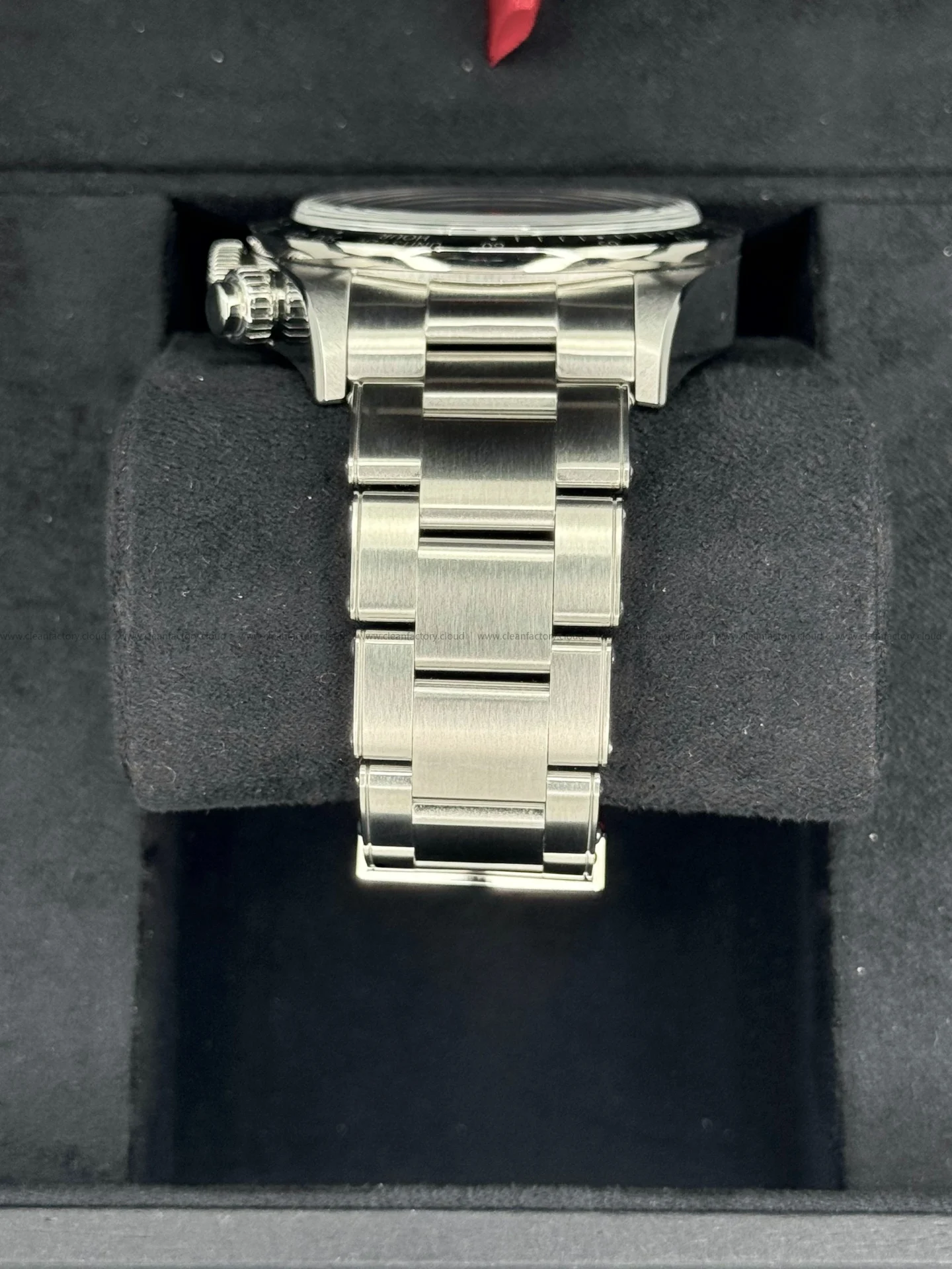 Tudor 79360N Black 41mm Chrono Rivet Steel Bracelet Round - Image 5