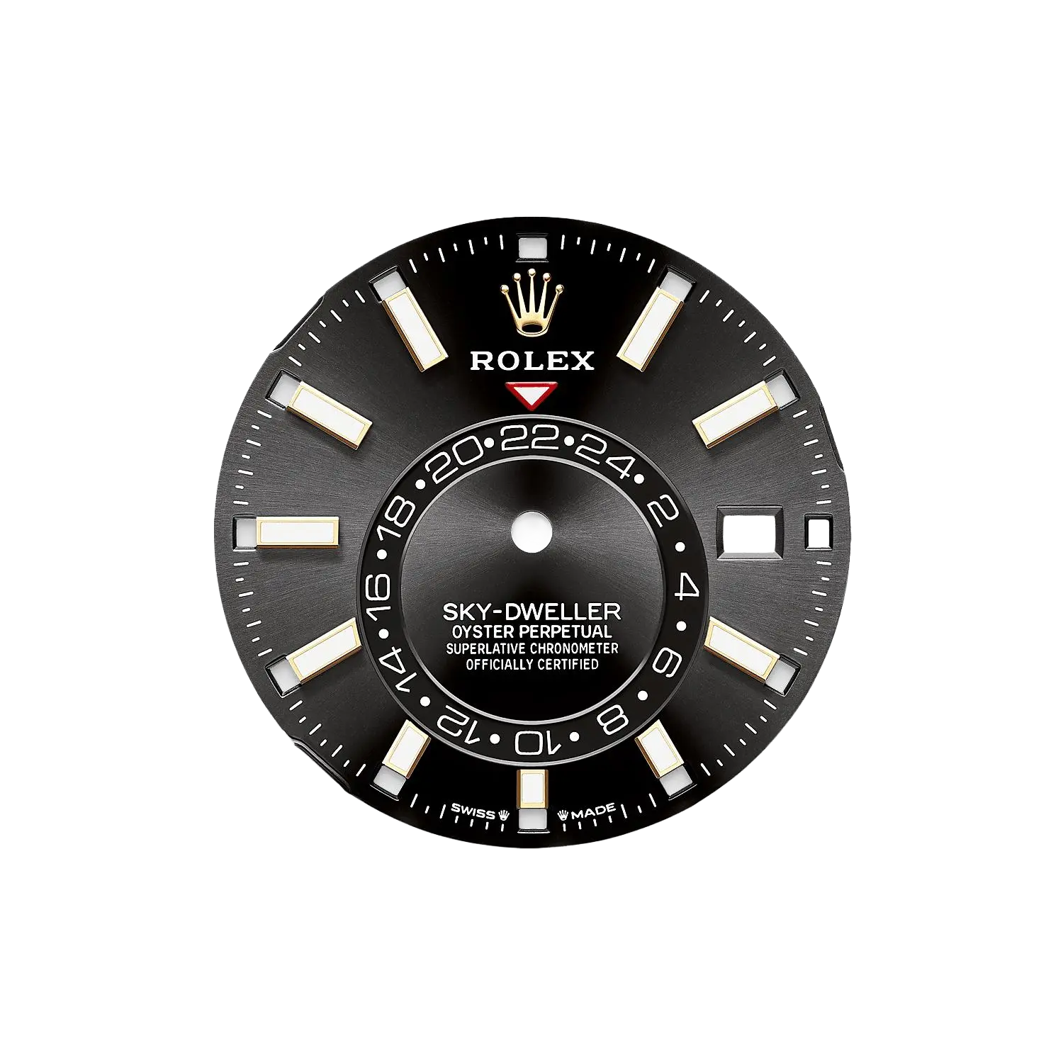 Rolex Sky-Dweller 42mm Oyster Yellow Gold 336938 Bright Black - Image 2