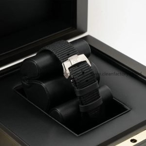 AudemarsPiguet 26393CR Smoked Grey 41mm Chronograph Fabric Strap Round Bezel - Image 6