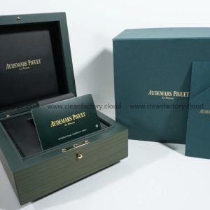 AudemarsPiguet 26393OR Green 41mm Chronograph Fabric Strap Rose Gold Bezel - Image 6