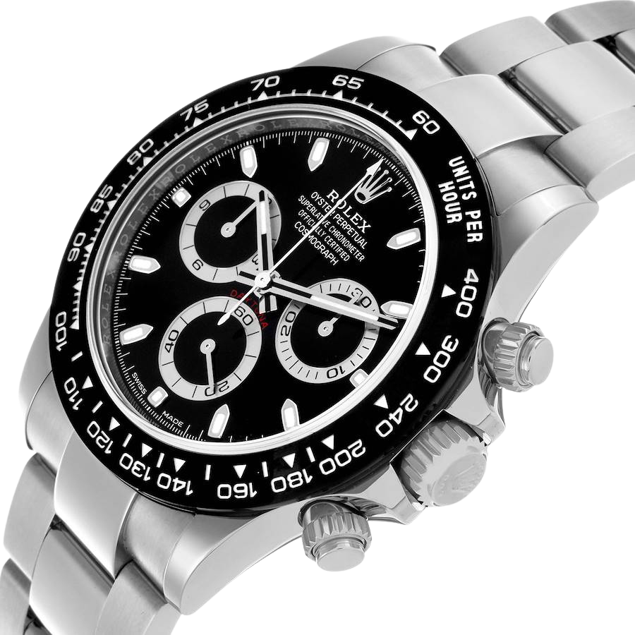 Rolex Daytona Panda 40mm Chronograph Black Dial Mens Watch 116500 - Image 4