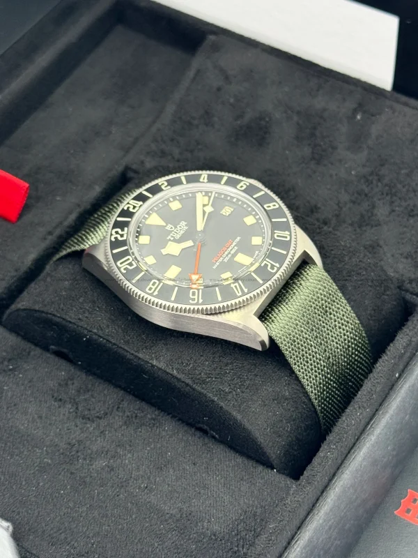 Tudor 2542G257NU Black 42mm Pelagos FXD GMT Fabric Strap Round - Image 6