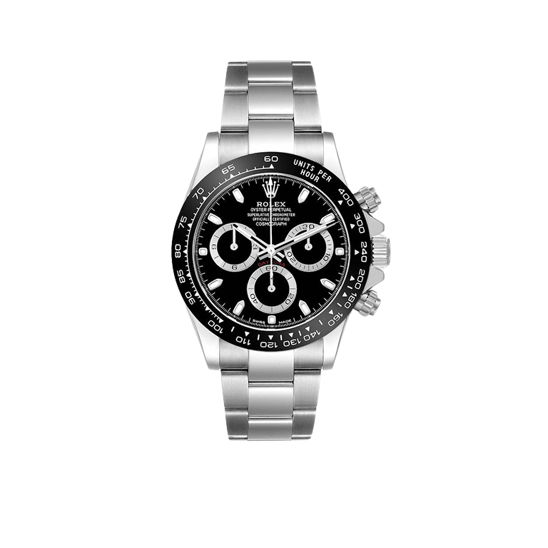 Rolex Daytona Panda 40mm Chronograph Black Dial Mens Watch 116500
