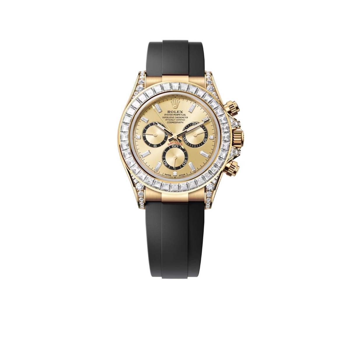 Rolex Cosmograph Daytona Oyster, 40mm, yellow gold and diamonds Reference 126538TBR