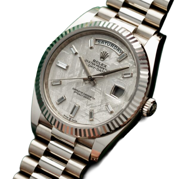 Rolex Day-Date 40 228239 White Gold Meteorite Diamond Dial - Image 2