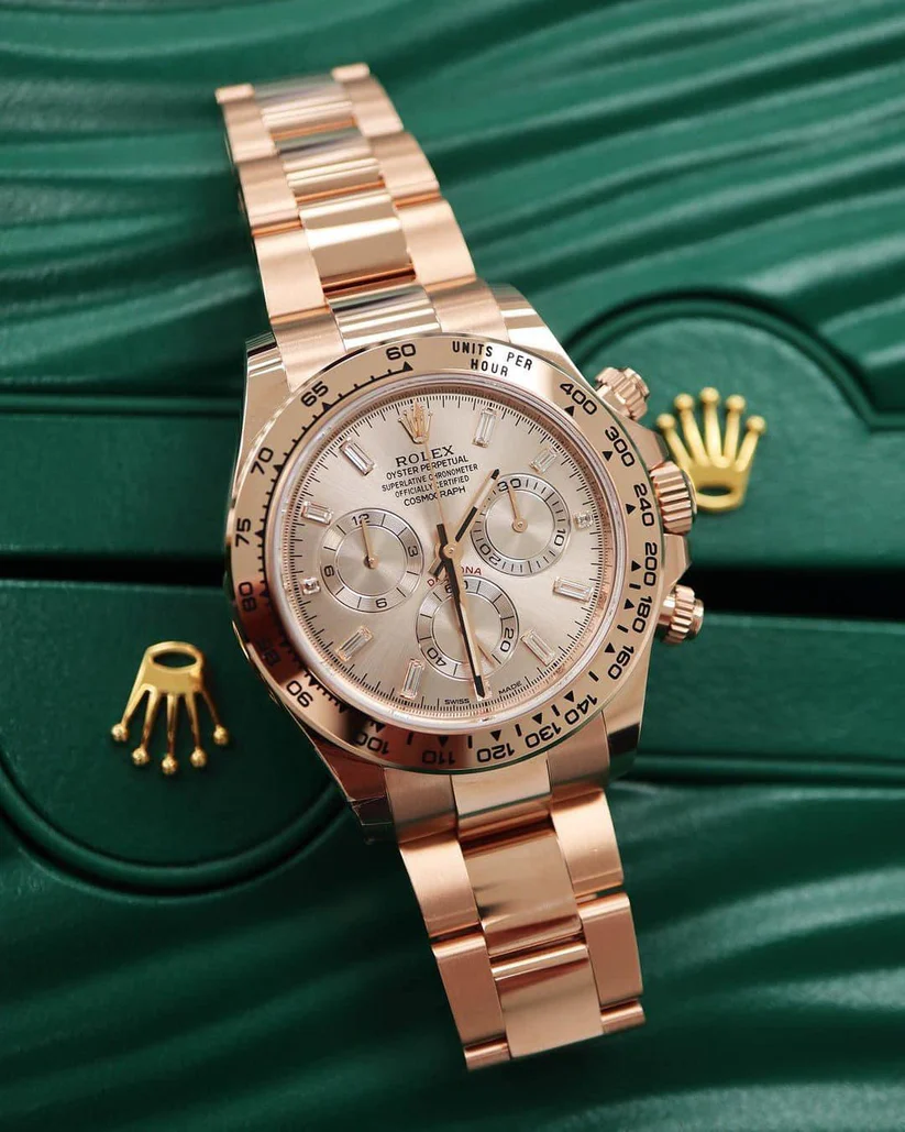 Rolex Cosmograph Daytona 40mm 116505-0017 Pink Diamond Dial - Image 7
