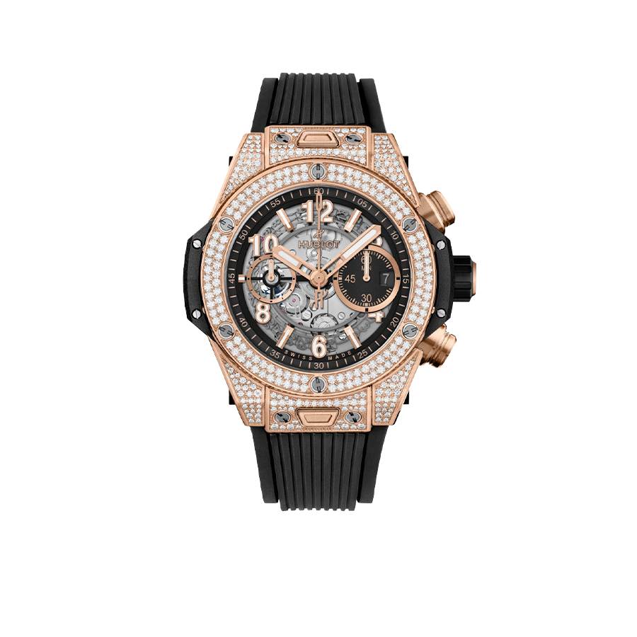 Hublot Big Bang Unico King Gold Pav?? 44mm 421.OX.1180.RX.1704