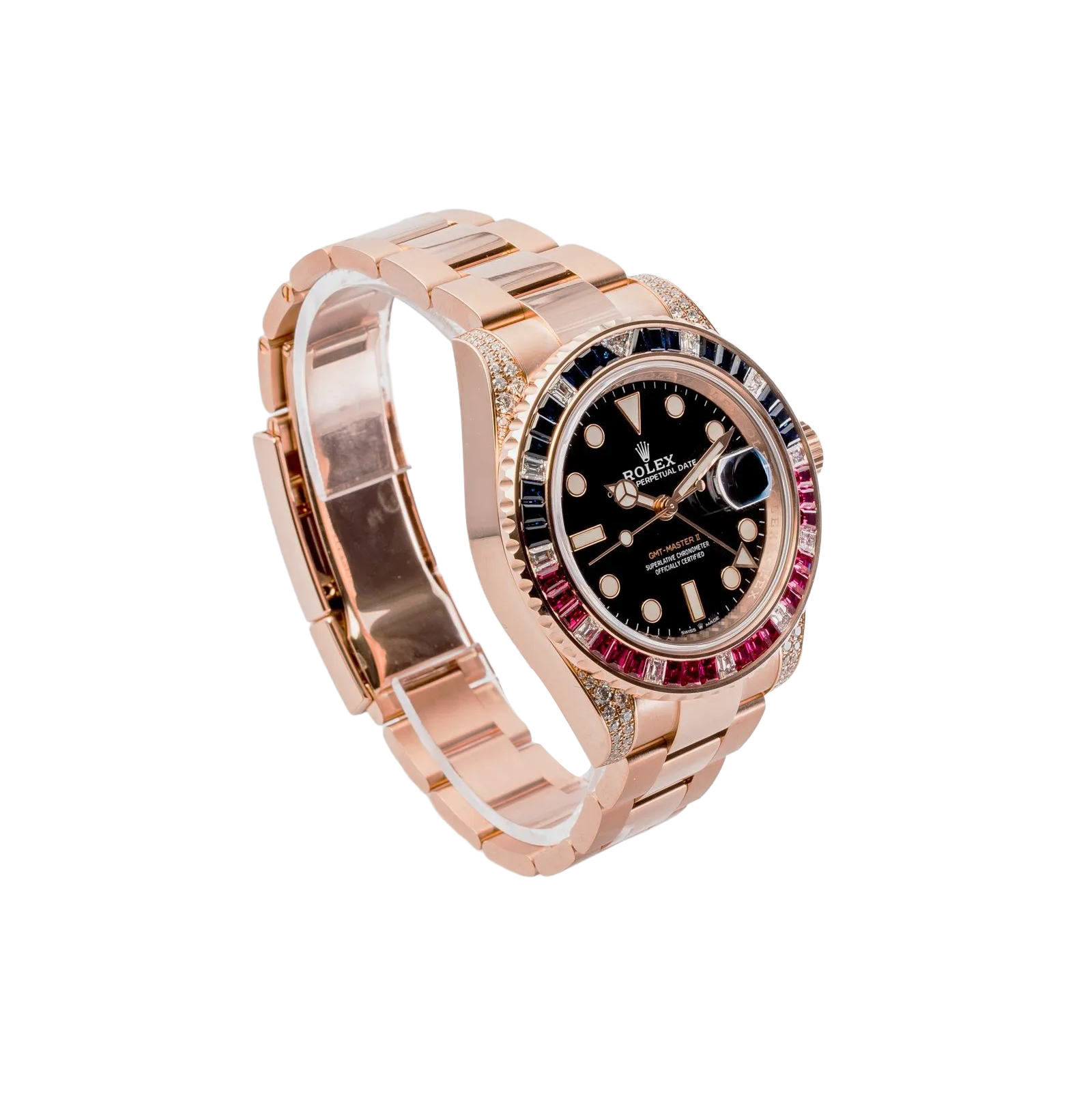 Rolex GMT-Master II 40mm Everose Diamond 126755SARU - Image 2