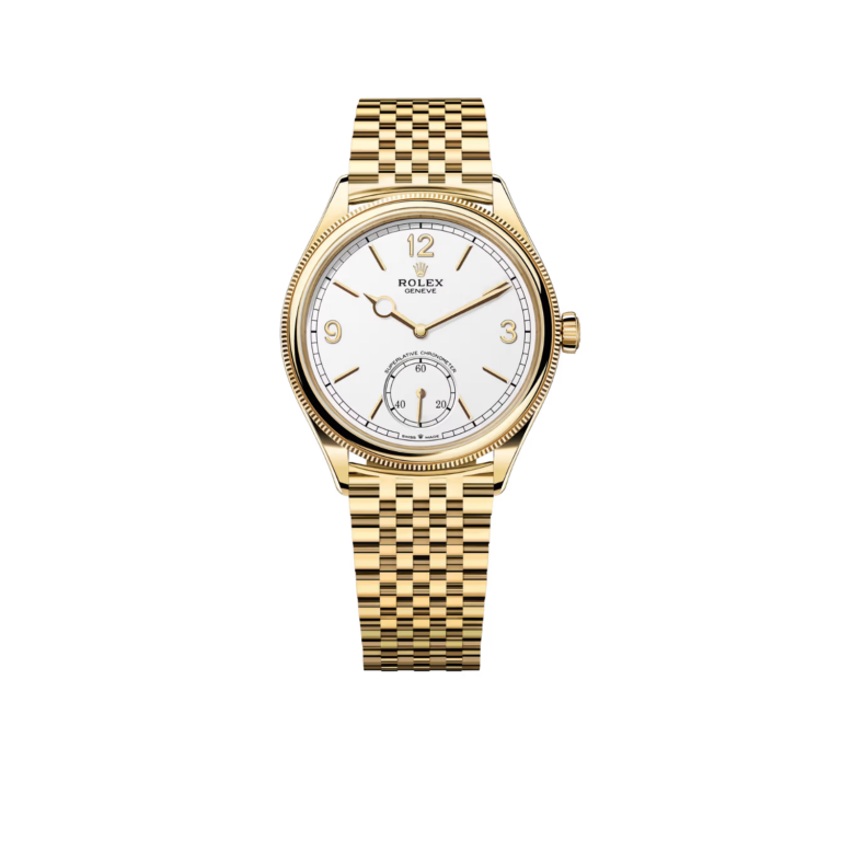 Rolex Perpetual 1908 39mm Yellow Gold Intense White Dial m52508-0008
