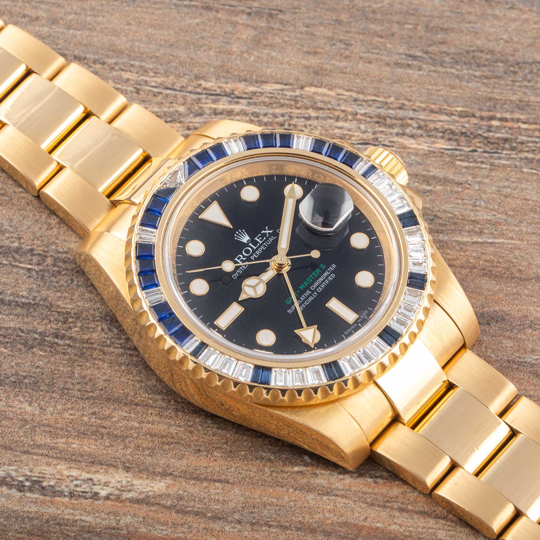 Rolex GMT-Master II 116758SA Yellow Gold Oyster Bracelet 40mm - Image 11