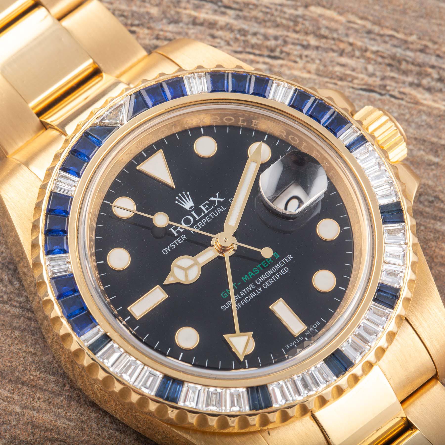 Rolex GMT-Master II 116758SA Yellow Gold Oyster Bracelet 40mm - Image 10