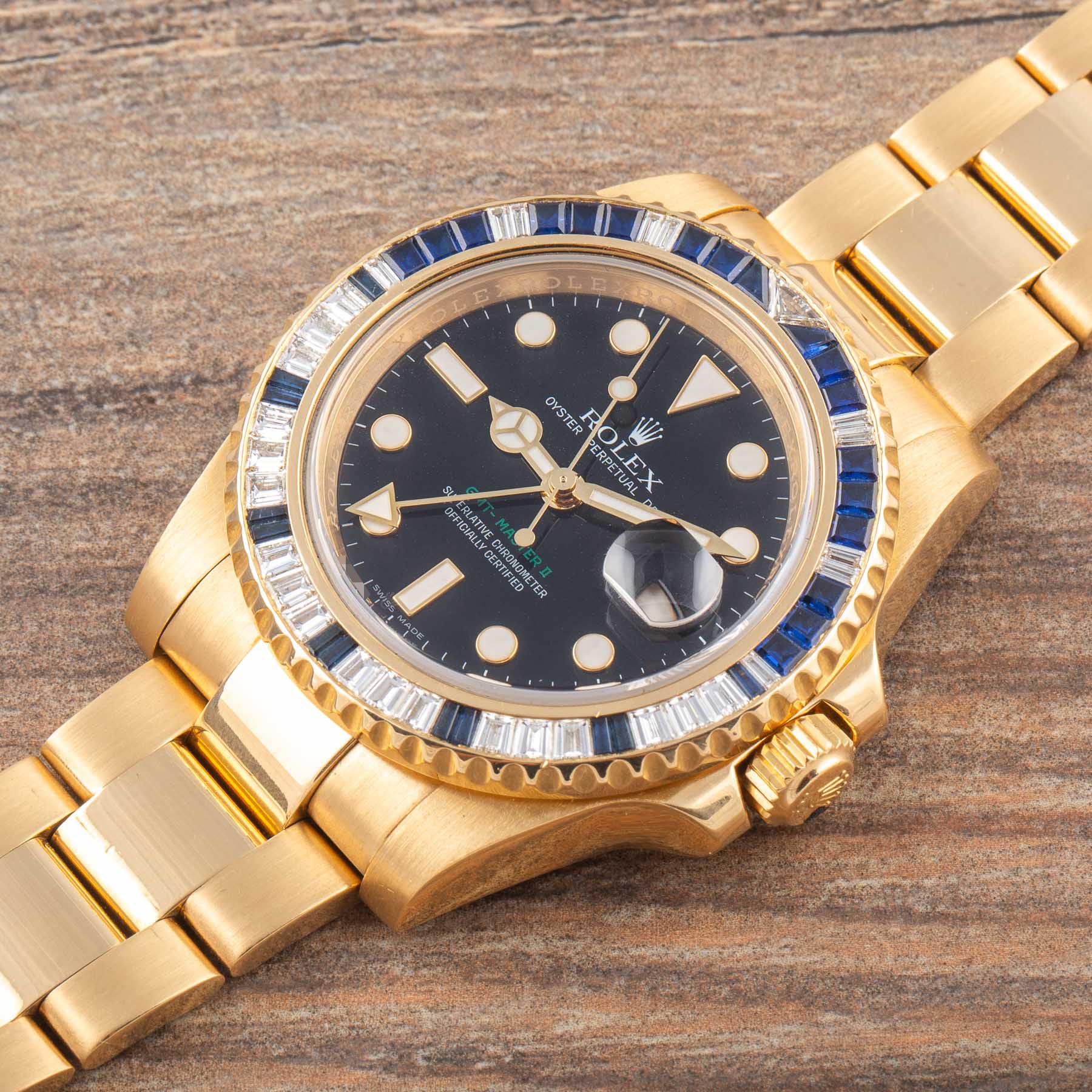 Rolex GMT-Master II 116758SA Yellow Gold Oyster Bracelet 40mm - Image 4