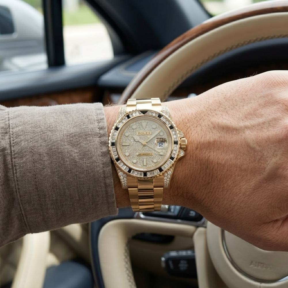 Rolex GMT-Master II 116758SA Automatic Yellow gold Good - Image 3