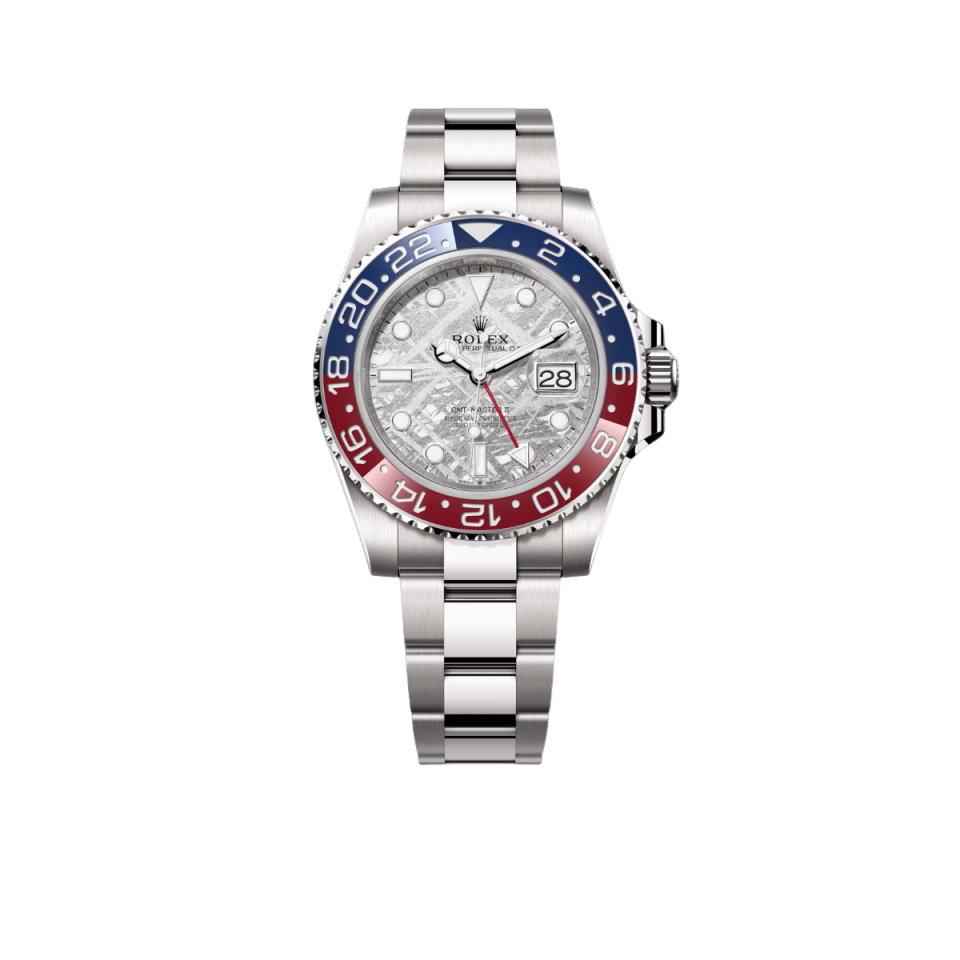 Rolex GMT-Master II Pepsi White Gold Meteorite Dial 126719BLRO-0002 New