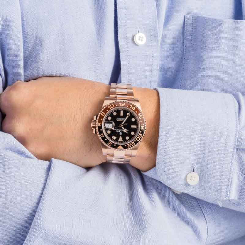 Rolex GMT-Master II 40mm Ref 126715 Root Beer - Image 3