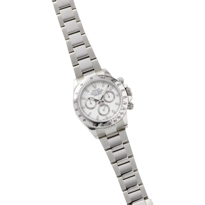 Rolex Cosmograph Daytona 40mm 116520 White APH Dial - Image 8