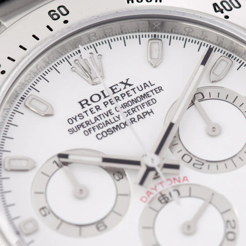 Rolex Cosmograph Daytona 40mm 116520 White APH Dial - Image 14