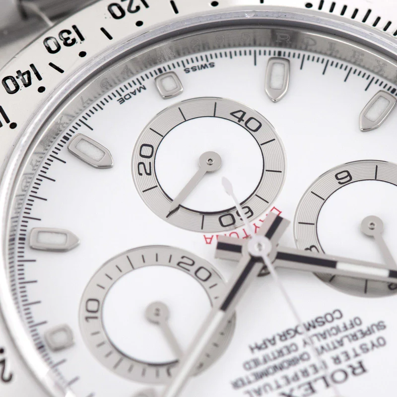 Rolex Cosmograph Daytona 40mm 116520 White APH Dial - Image 12