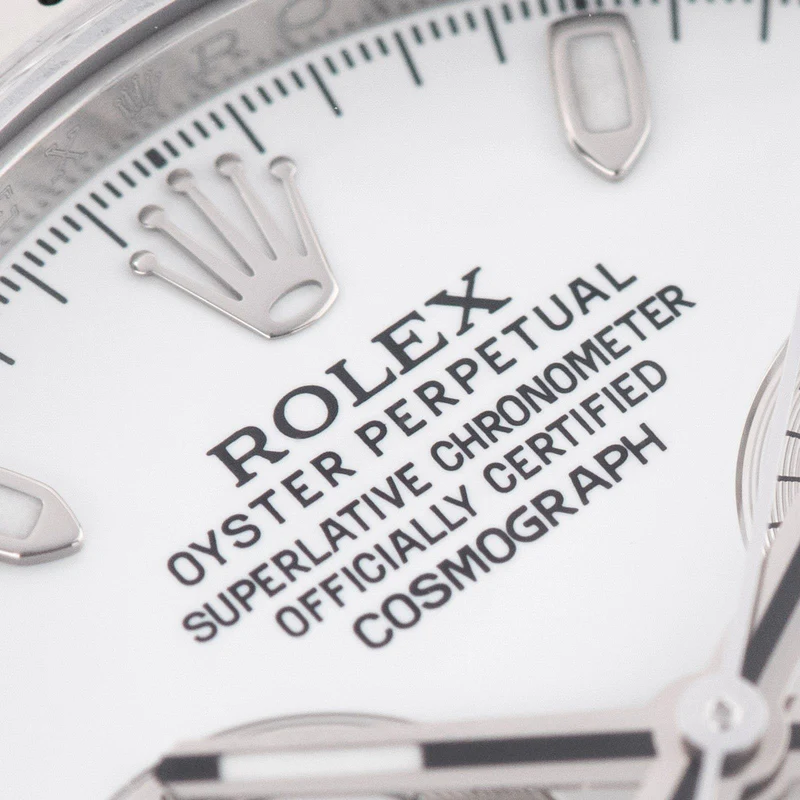 Rolex Cosmograph Daytona 40mm 116520 White APH Dial - Image 9
