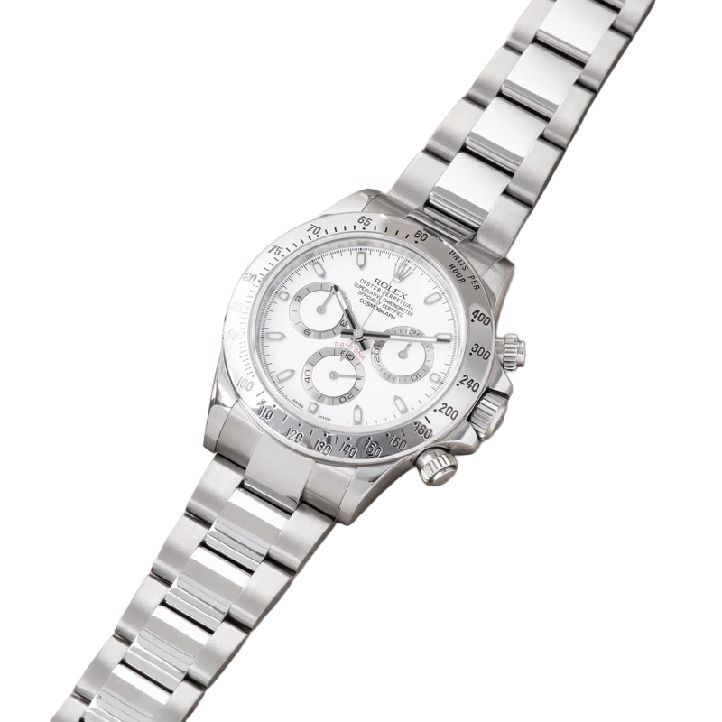 Rolex Cosmograph Daytona 40mm 116520 White APH Dial - Image 6