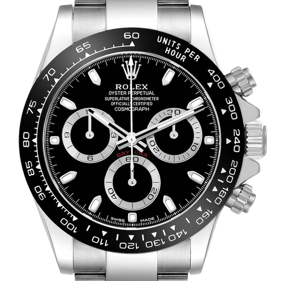 Rolex Daytona Panda 40mm Chronograph Black Dial Mens Watch 116500 - Image 2
