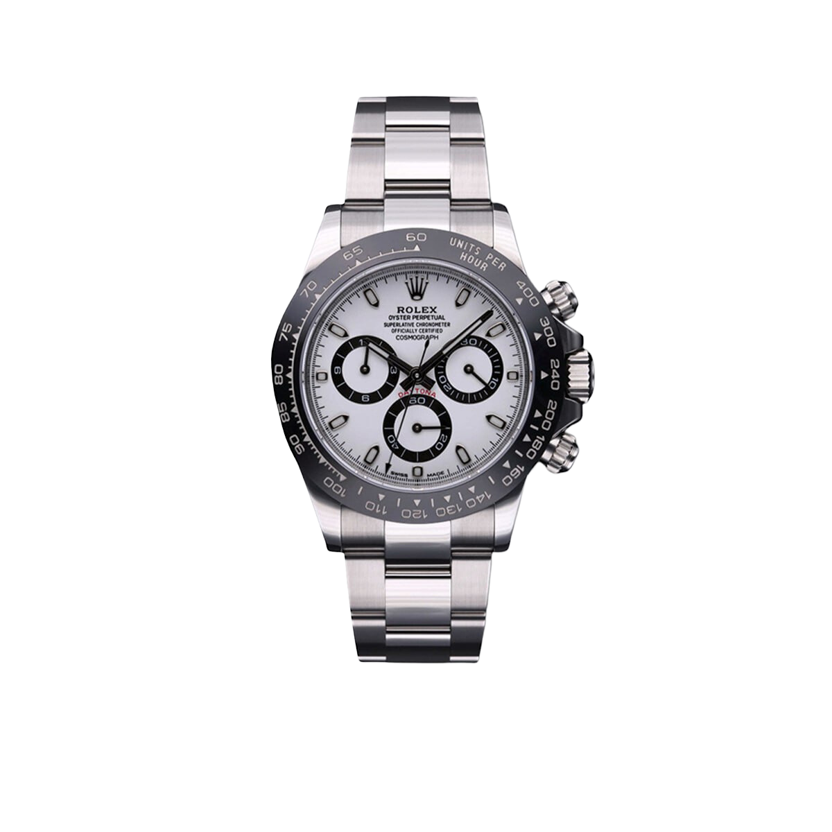 Rolex Daytona Panda 40mm White Dial 116500