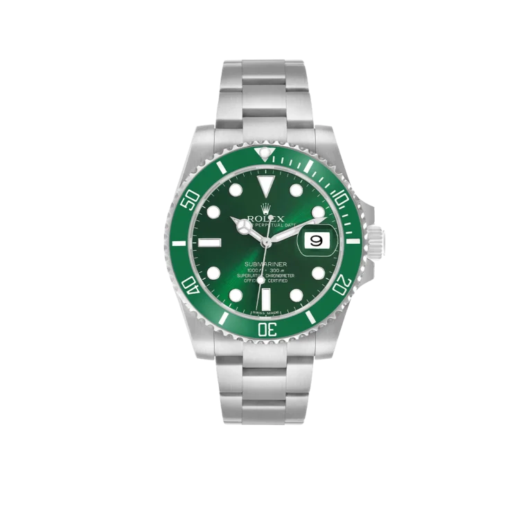 Rolex Submariner 40mm Hulk Steel Green Dial Bezel Mens Watch 116610LV