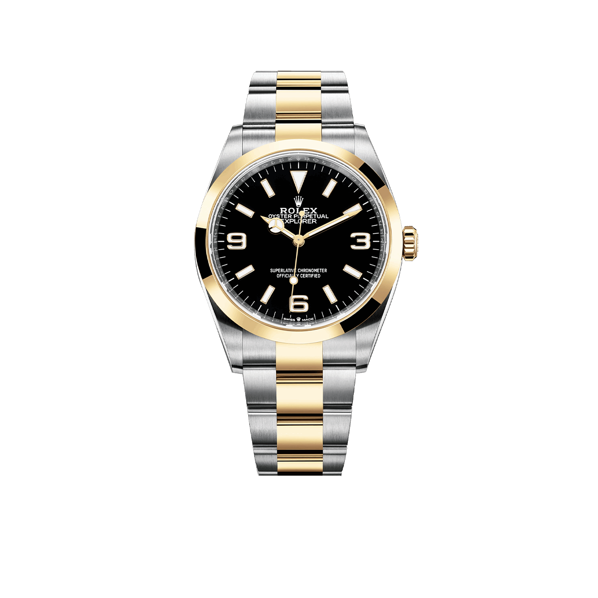 Rolex Explorer 36mm 18k Yellow Gold and Stainless steel (2024) 124273-0001