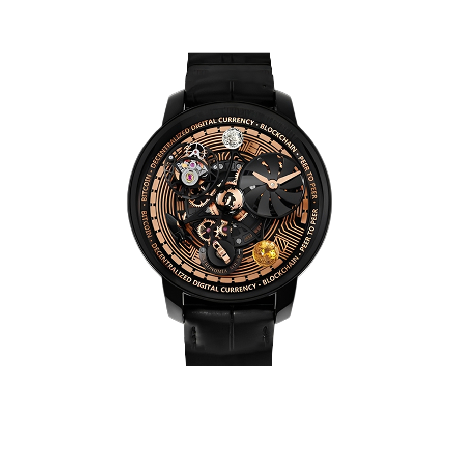 Jacob & Co Astronomia Solar Bitcoin 44mm Black DLC, Titanium Manual Winding AS310.21.AB.AA.A