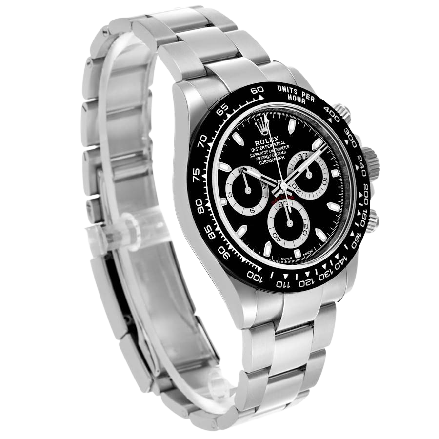 Rolex Daytona Panda 40mm Chronograph Black Dial Mens Watch 116500 - Image 3