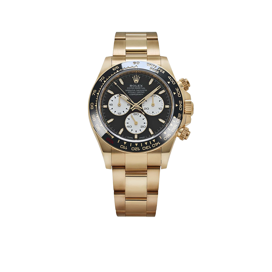 Rolex Daytona 40mm 126528LN ??Le Mans?? Yellow Gold Black Dial