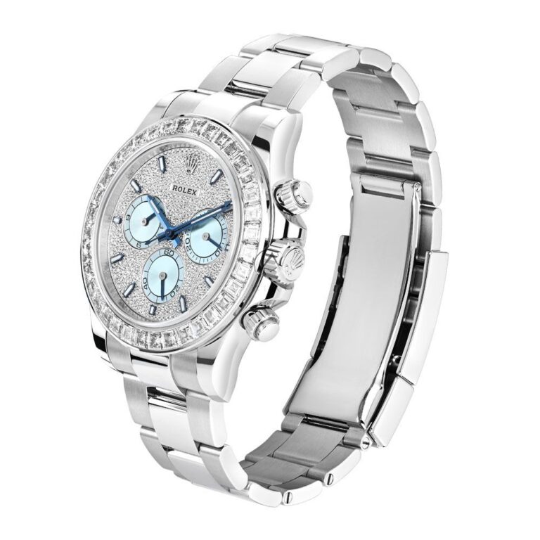 Rolex Daytona Diamond Pave Dial Platinum Watch 116576TBR - Image 5