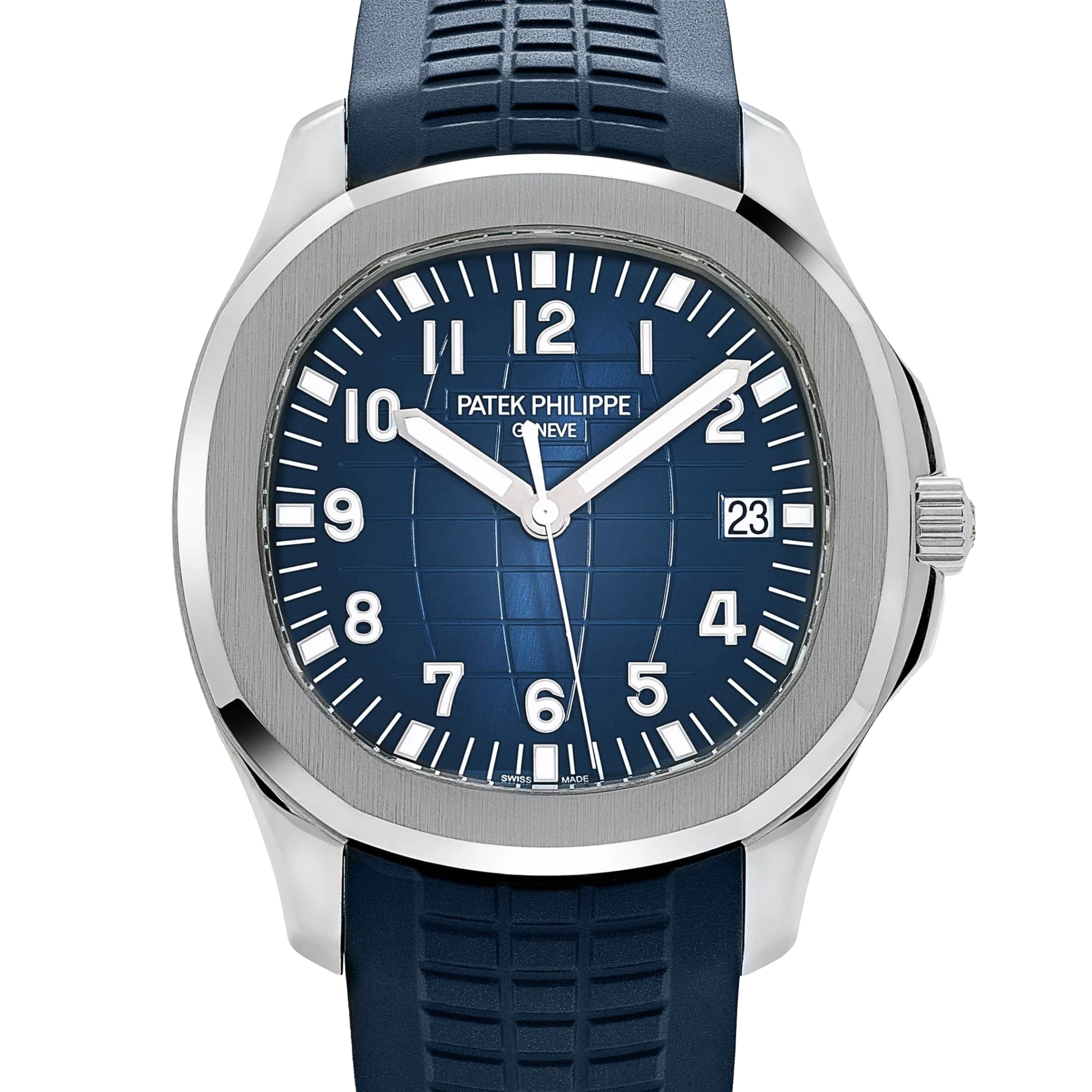 Patek Philippe Aquanaut 42mm 5168G-001 White Gold Blue Dial - Image 2