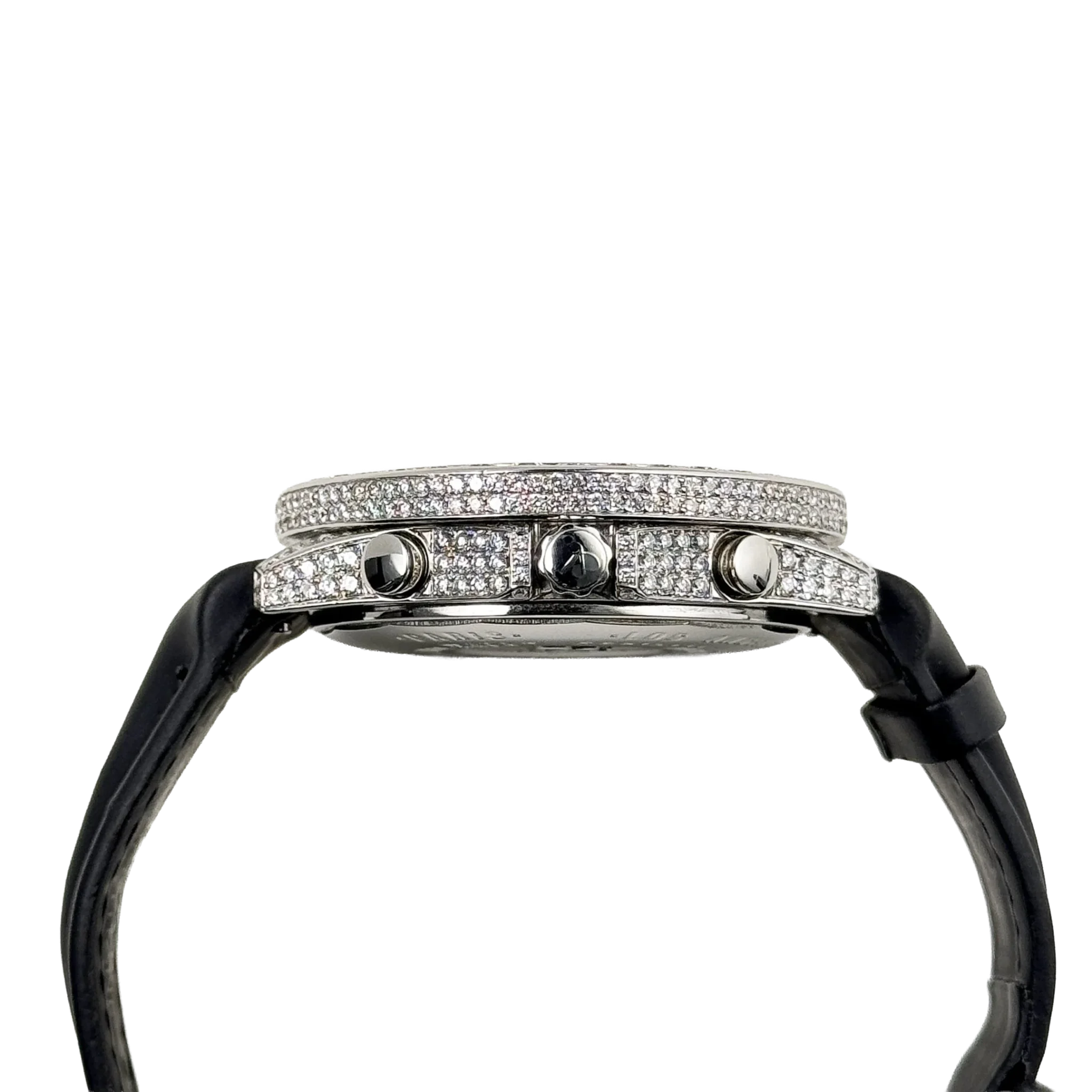 Jacob & Co. Five Time Zone Steel Diamond 40mm JCM-30 - Image 8