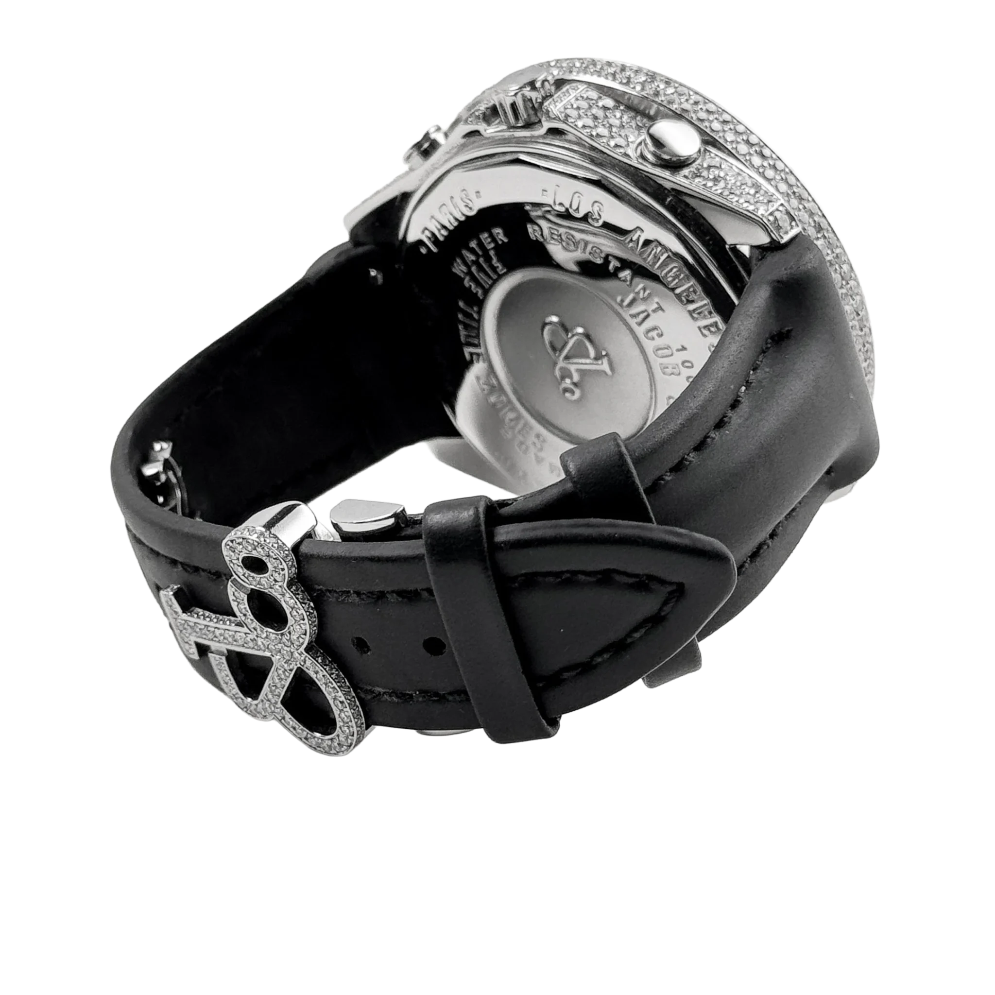Jacob & Co. Five Time Zone Steel Diamond 40mm JCM-30 - Image 7