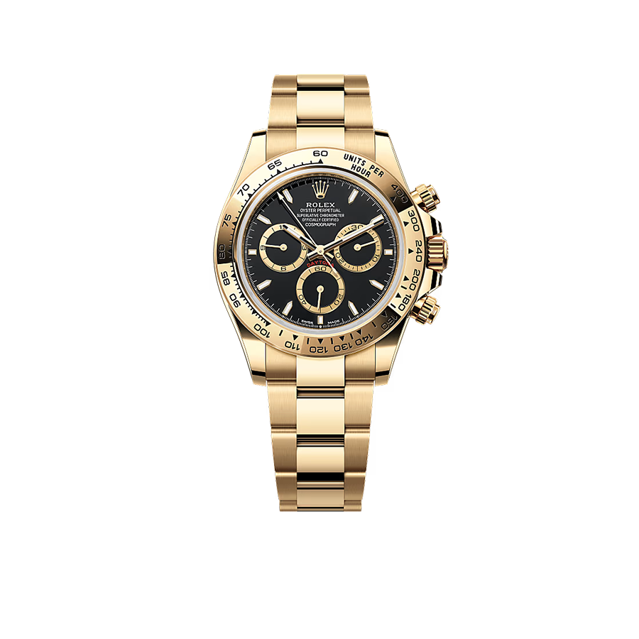 Rolex Cosmograph Daytona 40mm Yellow Gold Black Dial 126508  (2025)