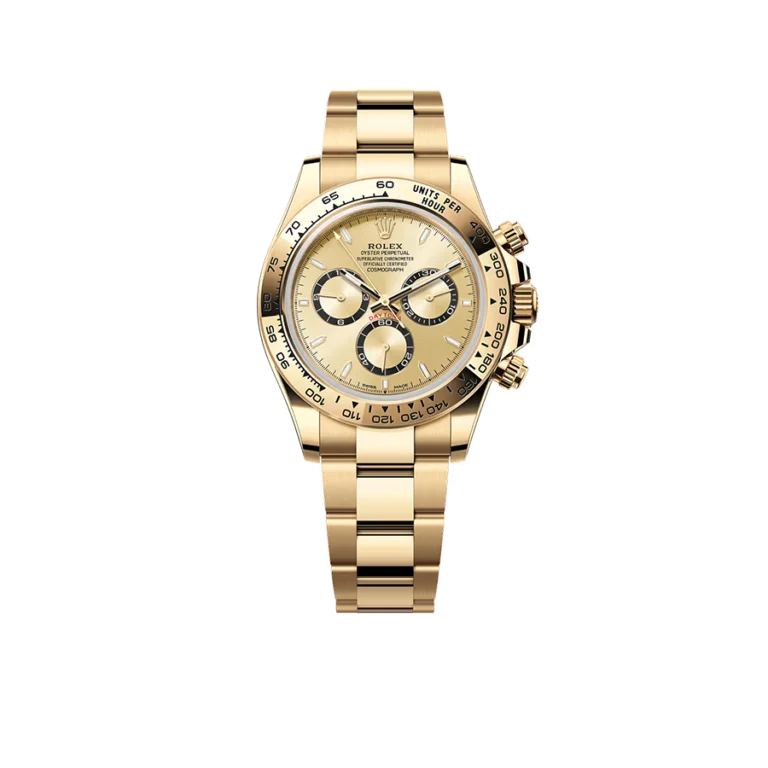 Rolex Daytona 40mm Yellow Gold Golden Dial Champagne m126508-0005