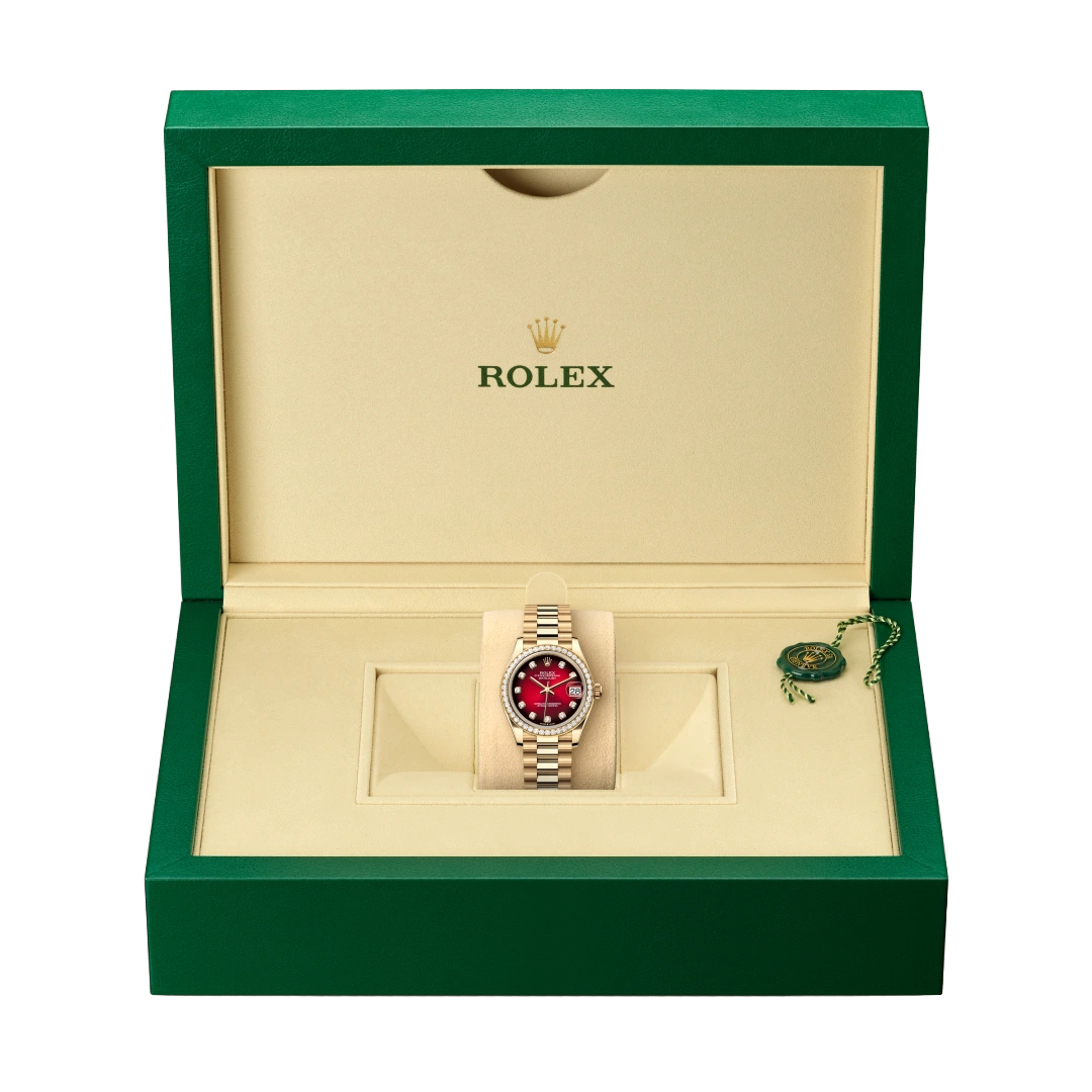 Datejust Oyster 31 mm Yellow Gold and Diamonds 278288RBR - Image 5