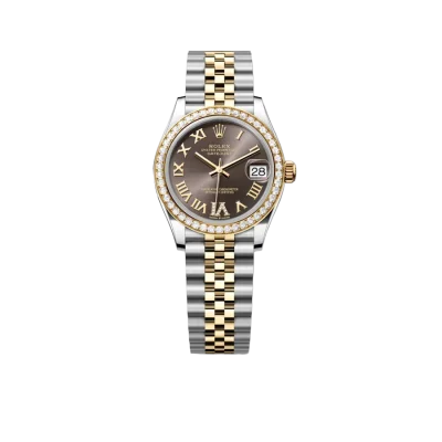 Rolex Lady-Datejust 31 mm, Oystersteel, yellow gold and diamonds M278383RBR-0018