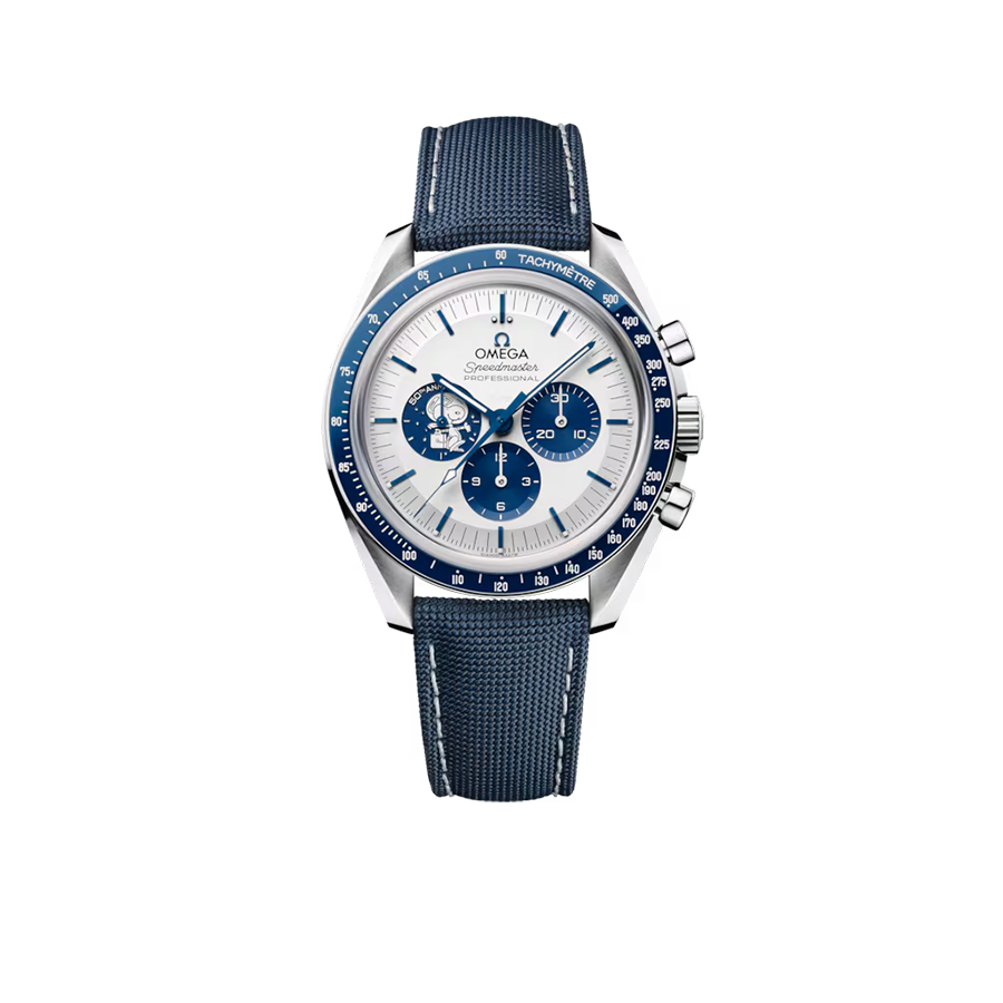Omega Speedmaster 42mm Silver Snoopy Award 50th Anniversary