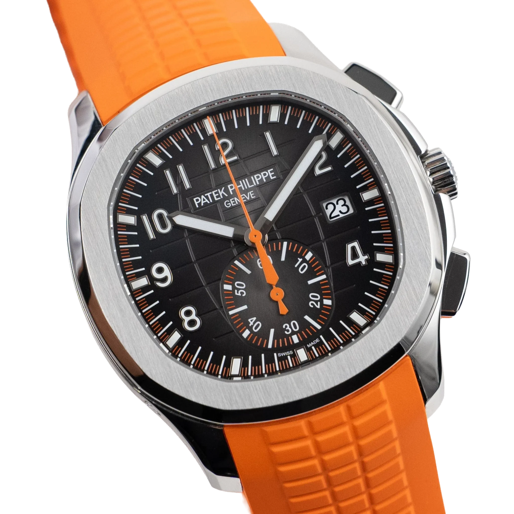Patek Philippe Aquanaut 42mm 5968A-001 Stainless Steel Black Dial - Image 4